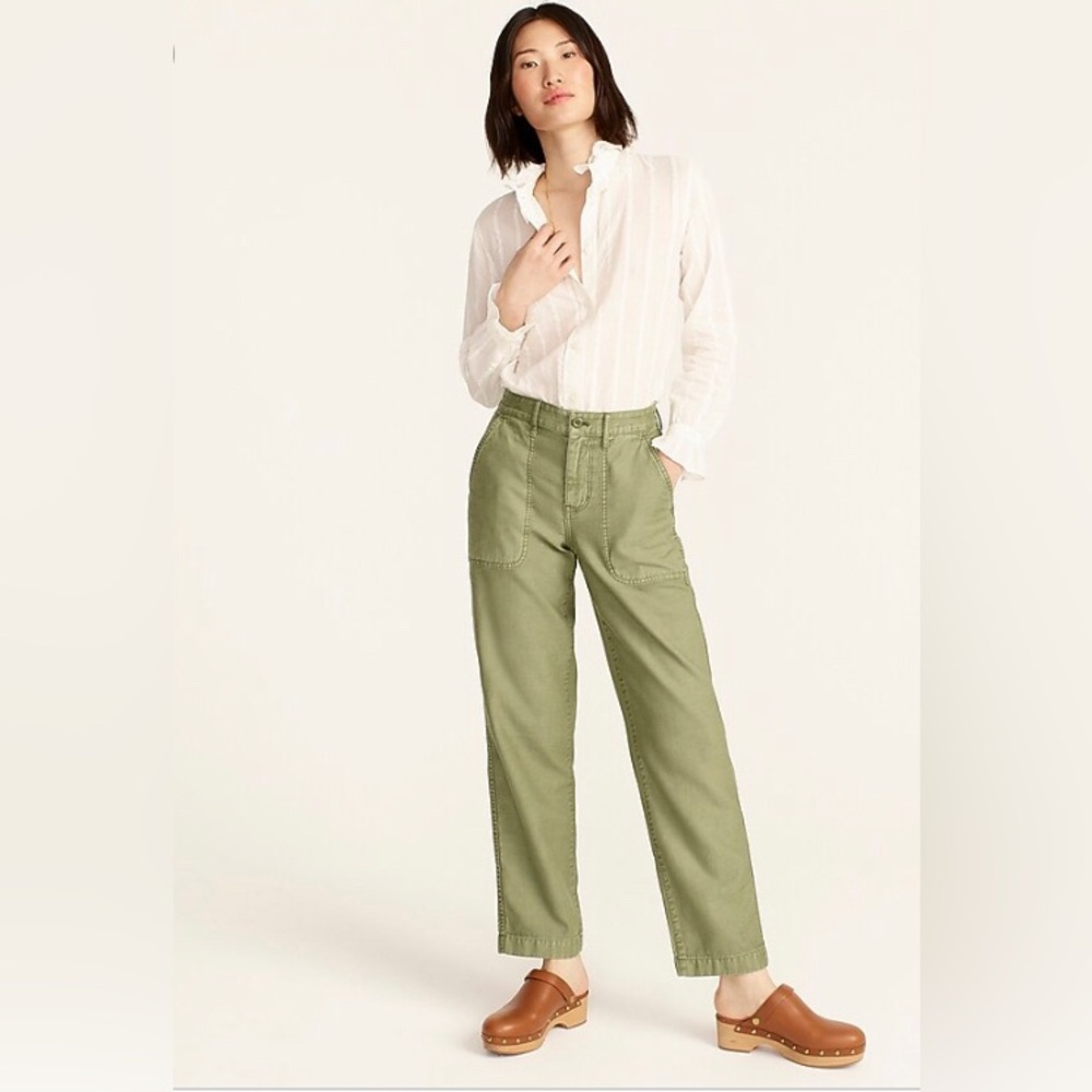 J. Crew Garment-dyed Foundry pant